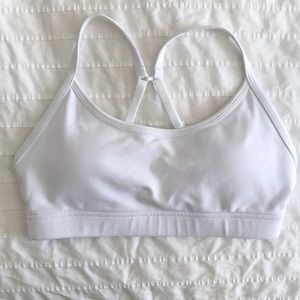 Lorna Jane White Pammy Sports Bra-XS